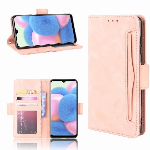 Funda Cartera Magnética para Samsung Galaxy A41- Tarjetero Desmontable, Cuero PU, Soporte