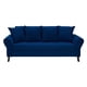 thumbnail image 1 of Sofa Lua 3C Felpa 20 Azul Marino, 1 of 6
