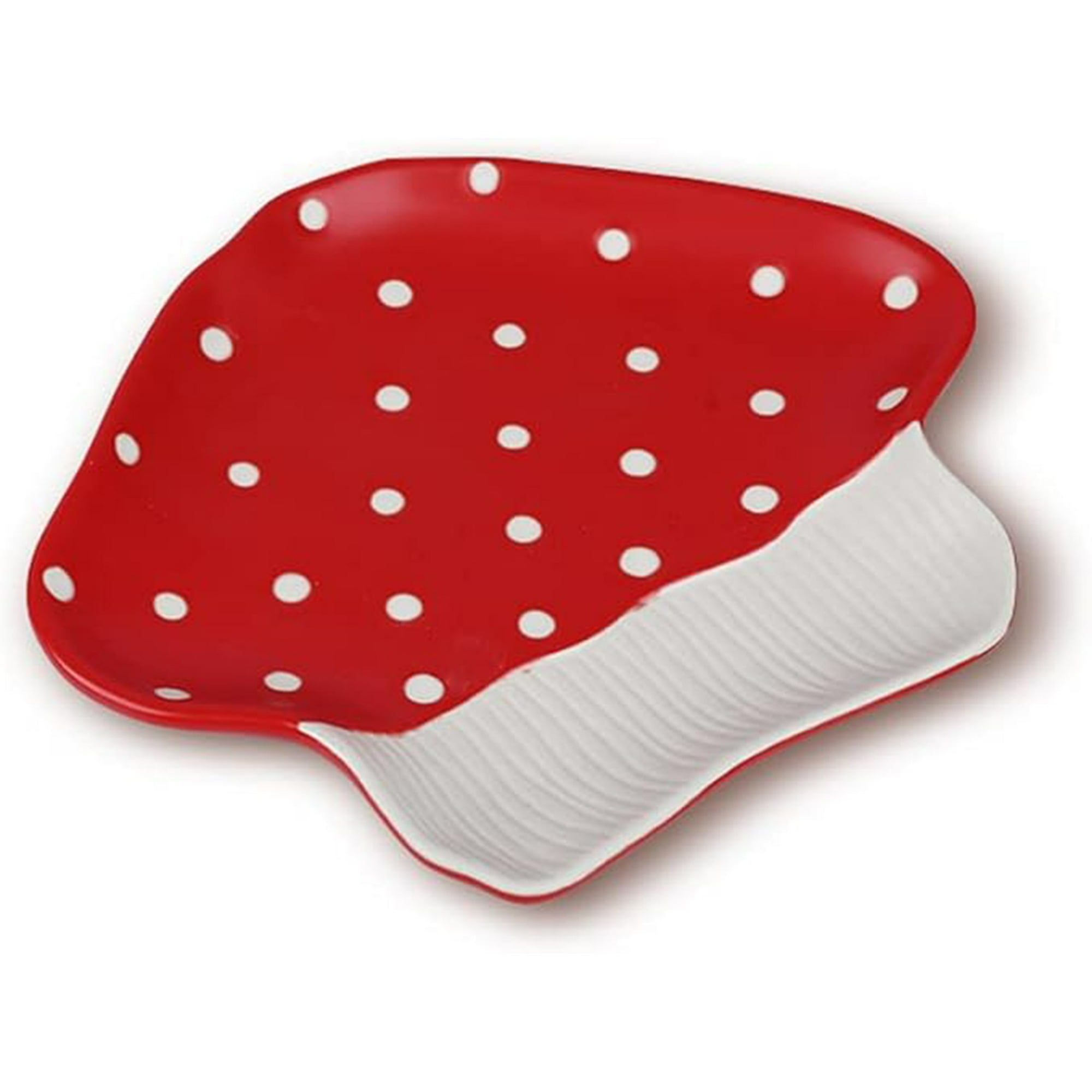 Veat00l - Bandeja De Setas, Cerámica De Alta Calidad, Adecuada Para Uso Multiescenario, Diseño Novedoso, Adecuado Para Aperitivos, Deliciosos Platos De Carne, Sushi, Etc.