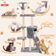 thumbnail image 3 of Rascadores Para Gatos Torre Juguetes 138cm Marengo, 3 of 7
