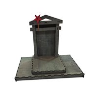 Bothyi - Pesebre De Jesús, Escena De La Natividad, Estructura De Madera, Adorno De Mesa, Accesorios