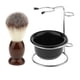 thumbnail image 2 of Cepillo de afeitar para hombres + Soporte de acero inoxidable Soporte + Taza de jabón Crema Bowl Bowl, 2 of 3