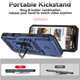 thumbnail image 3 of Estuche GANGXUN para iPhone 16 Pro Max, soporte giratorio 360°, estilo mecánico y magnético, 3 of 5