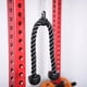thumbnail image 3 of Trícep Rope Con Extremos De Goma De Nailon Con Revestimiento Pesado, 3 of 6