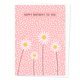 thumbnail image 4 of Tarjeta de Cumpleaños Dotty about Paper 13 cm x 18 cm Margaritas Rosadas, 4 of 5