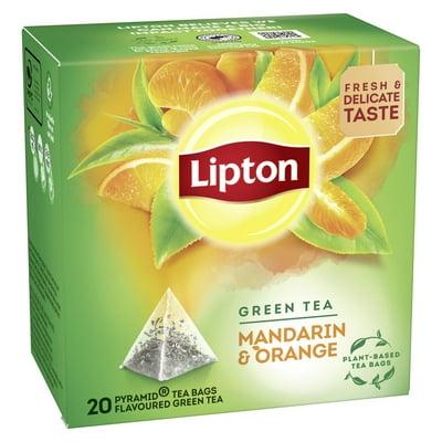 Té Green Mand Orange Caja 20 Un Lipton