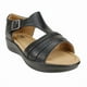 thumbnail image 3 of Sandalia New Walk Broche Reptil Negra, 3 of 6