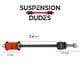 thumbnail image 2 of Enlace de barra estabilizadora Suspension Dudes 30 cm 4x4 2001‑2018, 2 of 6