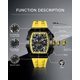 thumbnail image 5 of Reloj TSAR BOMBA Tonneau Luxury Waterproof 50 m para hombre, 5 of 9