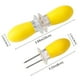 thumbnail image 4 of Upgrade Your Barbecue Game with 1 Pair of Stainless Steel Needle Style Corn Cob and Fruit Forks - Sturdy, Very Useful, and Amazingly Sharp, 4 of 5
