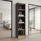 thumbnail image 1 of Estante 4 Repisas Home E2 180,6x45x29,9 Cm Wengue Y Fresno, 1 of 3