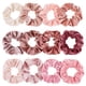thumbnail image 1 of Coleteros de terciopelo para el pelo, coleteros rosas, coleteros suaves, accesorios para el pelo para niñas y mujeres (12 rubor), 1 of 6