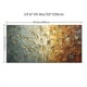 thumbnail image 1 of 1pc Nordic Abstract Leaves Flowers Oil Painting, On Canvas Wall Art Posters Prints Wall Pictures For Living Room Home Canvas Painting, No Frame, 1 of 3