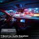 thumbnail image 3 of Ecualizador de audio para coche Lnrueg de 7 bandas con subwoofer delantero y trasero, 3 of 6