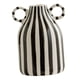 thumbnail image 3 of Florero Decorativo Florero Moderno De Porcelana Para Centro De Mesa Entrada Interior Negro, 3 of 3