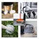 thumbnail image 3 of Gorros de ducha desechables AIDIQIU, 100 piezas, impermeables y transparentes, 3 of 7