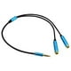 thumbnail image 2 of Cable Auxiliar De Audio 2x1 2 Jack 3.5 Para Compartir Musica, 2 of 5