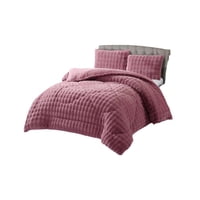 Mym Decohogar - Cubrecama Chiporros Imit Piel Conejo 2Pl 04