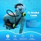 thumbnail image 2 of Tanque de buceo SMACO 1 L reutilizable 2,3 kg, 2 of 7
