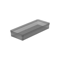 Ou - Organizador De Cajón Clear 37,5 X 15 X 5,6 Gris