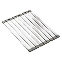 Magideal - Rejilla Para Secar Platos, Rejilla Para Escurrir Para Fregadero De Cocina, Rejilla Para Secar Fregadero, Escurridor De Platos Plegable Para Tazas De 45Cm X 325Cm