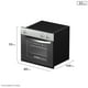 thumbnail image 2 of Horno Empotrable Eléctrico 66L Cavidad Esmaltada F 1060R A Gris, 2 of 9