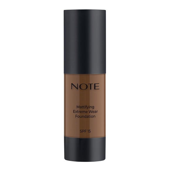 Foundation NOTE Matifying Extreme Wear SPF 15 Ebony 30 ml