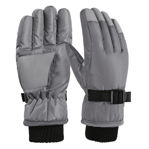 Guantes de nieve y esquí de invierno para niños, guantes juveniles para clima frío para esquiar.