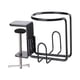 thumbnail image 4 of Portavasos Antiderrames, Almacenamiento de Bebidas, Fácil Instalación, Accesorios de Escritorio para Juegos, Metal, Suministros de Oficina, Organizado, 4 of 5