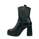 thumbnail image 4 of Bota para mujer color Negro con plataforma y detalles, 4 of 5