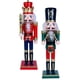 thumbnail image 5 of 2 Uds 30cm Estatuillas De Soldado Cascanueces Adorno De Estantería De Navidad Estilo C, 5 of 5