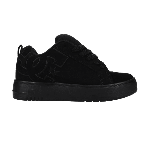 Zapatilla Urbana Mujer Court Graffik Plataform Negro DC