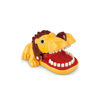 Genérico - Leon Dentista Juego Clásico De Mesa Muerde Dedo Café