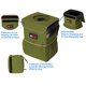 thumbnail image 5 of Cesto de basura para auto EPAuto 9,5 L impermeable y a prueba de fugas, verde, 5 of 7