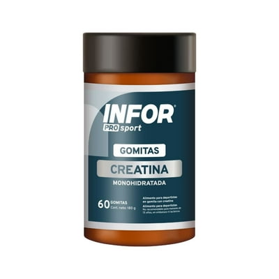 Creatina Monohidratadas Gomitas 60 Un Infor Pro