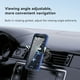 thumbnail image 2 of Soporte universal para teléfono móvil para coche - rejilla de ventilación Manos libres, soporte ajustable para teléfono móvil Se adapta a teléfonos inteligentes como iPhone, Samsung -Negro, 2 of 7