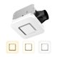 thumbnail image 1 of Extractor de baño con mineral de luz en 100 m³/h, 1,5 tonos, 1 of 9