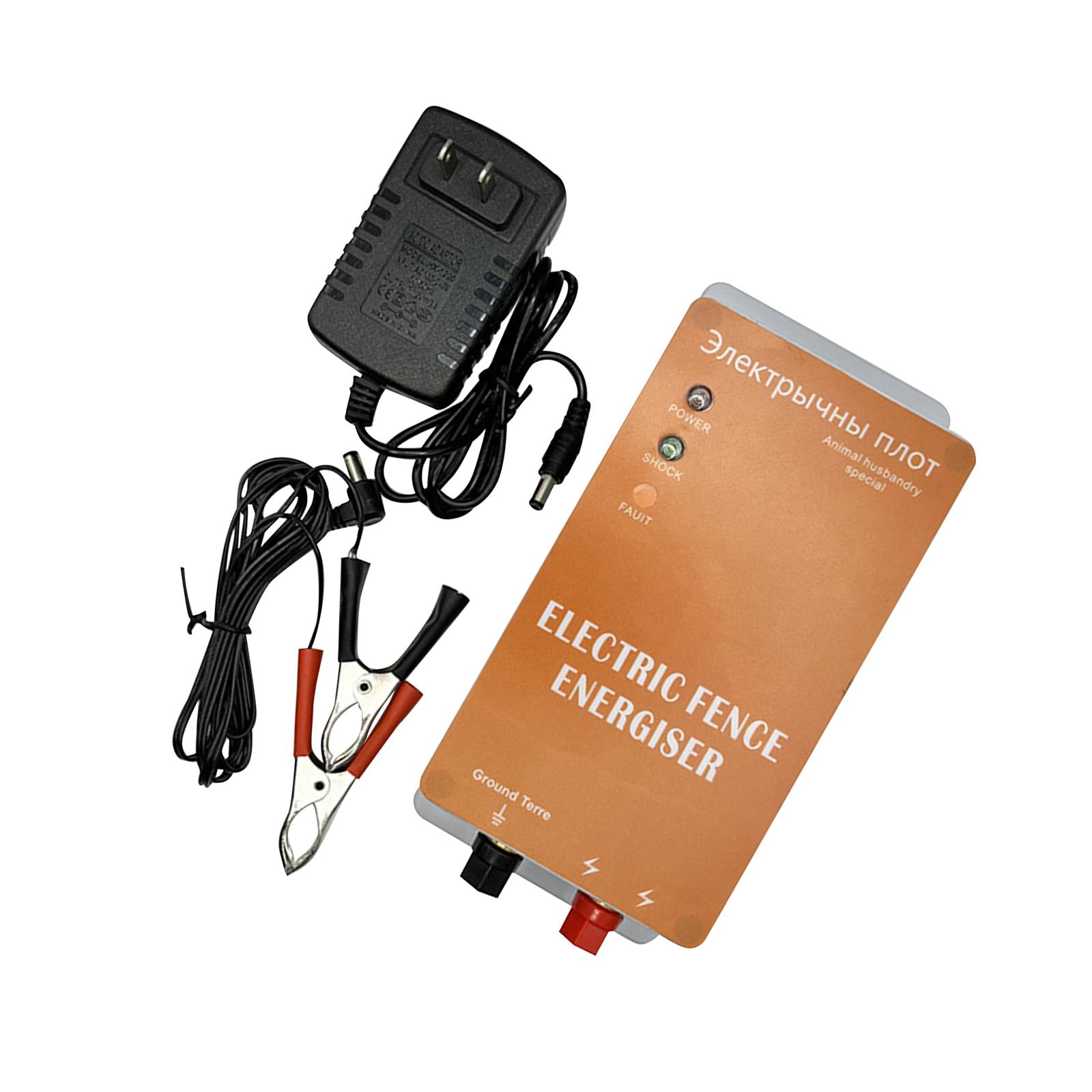 Ioensy - Cerca Eléctrica Energizer Control Display Pulse Electric Para Césped Jardín Hogar