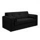 thumbnail image 2 of Sofa Vivo 3c Felpa 30 Negro, 2 of 5