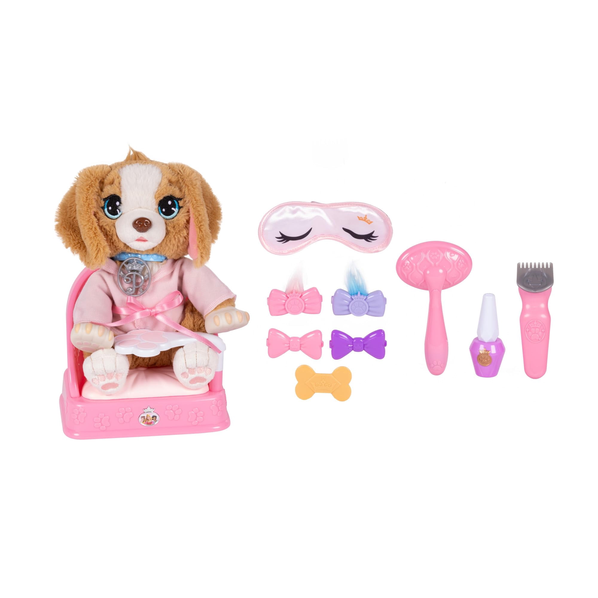 Disney Princess - Figura De Juguete Disney Princesa Mi Cachorro Consentido Set De Juego De Spa