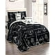 thumbnail image 3 of Quilt De Verano 2 Plazas Diseño Paris 230x250 Cm Negro, 3 of 4