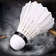 thumbnail image 5 of Juego de 12 volantes de plumas de pato/ganso/cabeza de espuma para bádminton con tubo de almacenamiento., 5 of 5