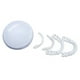 thumbnail image 1 of Dentaduras postizas, dientes falsos, moldeables, personalizables, dientes superiores temporales para una sonrisa instantánea y segura., 1 of 8
