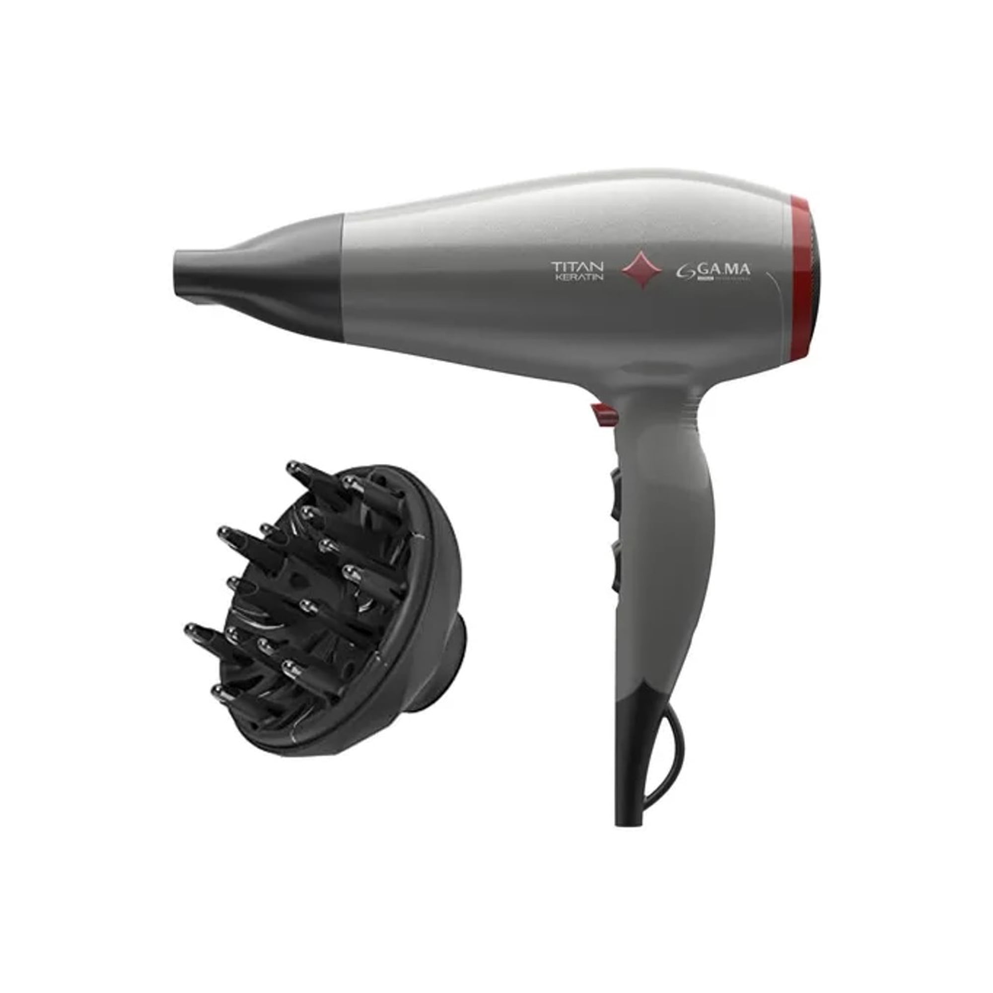 Gama Italy Professional - Secador Gama Diamond Titan Keratin 2200w