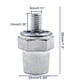 thumbnail image 2 of Postes de carga de terminales laterales de batería de zinc, postes de carga de terminales de batería de borne lateral de cable macho roscado, se adaptan a terminales de cable de batería de 8 mm (+) o, 2 of 7