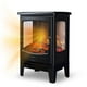 thumbnail image 1 of Chimenea Electrica 2 Potencias 1800W Thor FirePlace 3D Negro, 1 of 8