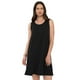 thumbnail image 1 of Vestido Mujer Sin Mangas Básico Negro Corona, 1 of 5