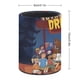 thumbnail image 2 of Isla del Drama Total-theme Cylinder Pen Holder Pencil Organizer with Flannel Lining PVC Leather Material Cardboard Base for study work 10*8CM, 2 of 6