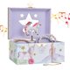 thumbnail image 1 of Caja de almacenamiento para joyas musicales, diseño de unicornio, joyero, 1 of 7