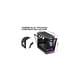 thumbnail image 4 of Gabinete gamer DIYPC ARGB-M1-BK Micro ATX con doble vidrio y RGB, 4 of 6